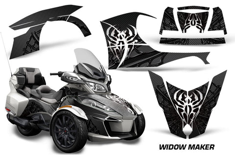 Protective designer Complete decal kit for Can-Am BRP Spyder RTS - 2014-2019 Widow Maker