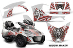 Protective designer Complete decal kit for Can-Am BRP Spyder RTS - 2014-2019 Widow Maker