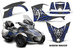 Protective designer Complete decal kit for Can-Am BRP Spyder RTS - 2014-2019 Widow Maker