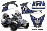 Protective designer Complete decal kit for Can-Am BRP Spyder RTS - 2014-2019 Widow Maker