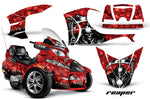 Protective designer Complete plus Trim decal kit  for Can-Am BRP Spyder RTS - 2010-2013 Grim Reaper