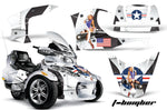 Protective designer Complete decal kit for Can-Am BRP Spyder RTS - 2010-2013 T-Bomber