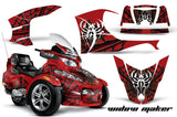 Protective designer Complete plus Trim decal kit  for Can-Am BRP Spyder RTS - 2010-2013 Widow Maker