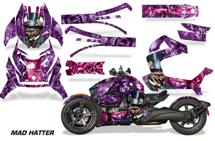 Protective designer Complete decal kit for Can-Am BRP Ryker - 2019 & Up MadHatter