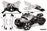 Protective designer Complete decal kit for Can-Am BRP Spyder F3-S - 2016-2024 Grim Reaper