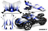 Protective designer Complete decal kit for Can-Am BRP Spyder F3-S - 2016-2024 CarbonX