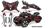 Protective designer Complete decal kit for Can-Am BRP Spyder F3-S - 2016-2024 Widow Maker