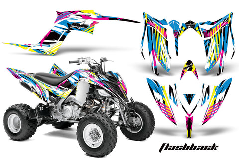 Yamaha Raptor 700R 2013-2022 ATV Graphic Kit Flashback