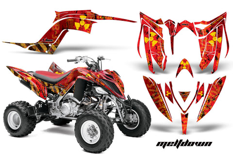 Yamaha Raptor 700R 2013-2022 ATV Graphic Kit Meltdown