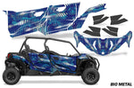 Can-Am BRP Maverick Sport Graphic Kit 4 Door 2019-2023 Bio Metal