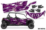 Can-Am BRP Maverick Sport Graphic Kit 4 Door 2019-2023 Bio Metal