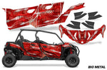 Can-Am BRP Maverick Sport Graphic Kit 4 Door 2019-2023 Bio Metal