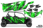 Can-Am BRP Maverick Sport Graphic Kit 4 Door 2019-2023 Metal Thunder