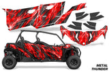 Can-Am BRP Maverick Sport Graphic Kit 4 Door 2019-2023 Metal Thunder