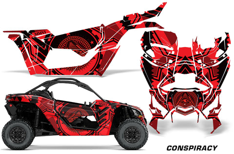 Can Am Maverick X3,X DS & X RS Full Graphic Kit - 2 Door 2016-2022 Conspiracy