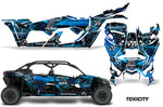 Can Am Maverick X3,X DS & X RS Full Graphic Kit - 4 Door 2016-2022 Toxicity