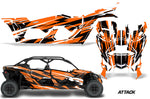 Can Am Maverick X3,X DS & X RS Full Graphic Kit - 4 Door 2016-2022 Attack