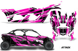 Can Am Maverick X3,X DS & X RS Full Graphic Kit - 4 Door 2016-2022 Attack