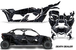 Can Am Maverick X3,X DS & X RS Full Graphic Kit - 4 Door 2016-2022 Death Dealer