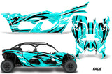 Can Am Maverick X3,X DS & X RS Full Graphic Kit - 4 Door 2016-2022 Fade