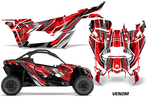 Can Am Maverick X3,X DS & X RS Full Graphic Kit - 2 Door 2016-2022 Venom