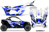 Can Am Maverick X3,X DS & X RS Full Graphic Kit - 2 Door 2016-2022 CarbonX