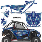 Honda Talon 1000X Graphics Kit - 2 Door 2019 & Up Bio Metal