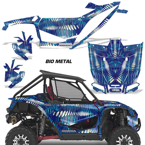 Honda Talon 1000X Graphics Kit - 2 Door 2019 & Up Bio Metal