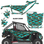 Honda Talon 1000X Graphics Kit - 2 Door 2019 & Up Slash Camo