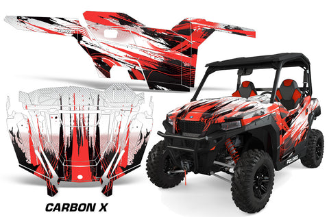 Polaris General 1000 Graphics Kit - 2 Door 2016 & Up CarbonX