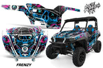 Polaris General 1000 Graphics Kit - 2 Door 2016 & Up Frenzy