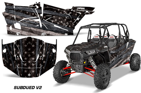 Polaris RZR 1000XP Graphic Kit 4 Door 2013-2018 Subdued V2