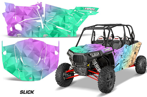 Polaris RZR 1000XP Graphic Kit 4 Door 2013-2018 Slick