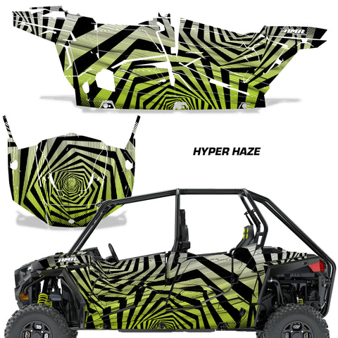 Polaris RZR 900S & 1000S Graphic Kit  4 Door 2015-2020 Hyper Haze