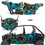 Polaris RZR 900S & 1000S Graphic Kit  4 Door 2015-2020 Kings