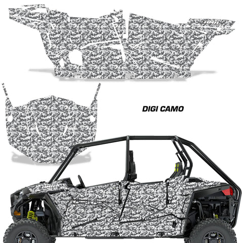 Polaris RZR 900S & 1000S Graphic Kit  4 Door 2015-2020 Digi Camo