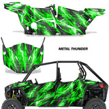 Polaris RZR 900S & 1000S Graphic Kit  4 Door 2015-2020 Metal Thunder