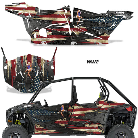 Polaris RZR 900S & 1000S Graphic Kit  4 Door 2015-2020 WW2