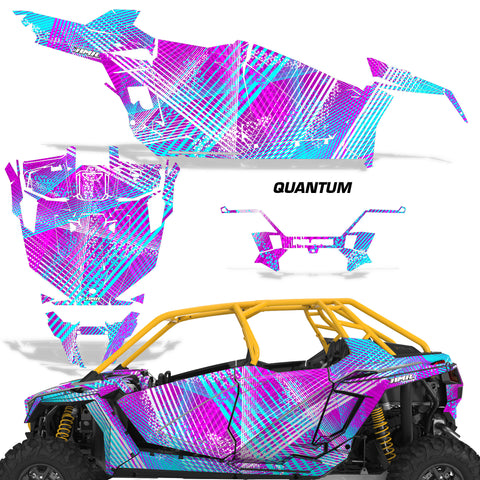 Polaris RZR Pro XP  Graphic Kit 4-Door 2020 & Up Quantum