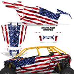 Polaris RZR Pro XP  Graphic Kit 4-Door 2020 & Up Stars & Stripes