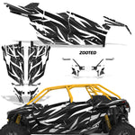 Polaris RZR Pro XP  Graphic Kit 4-Door 2020 & Up Zooted