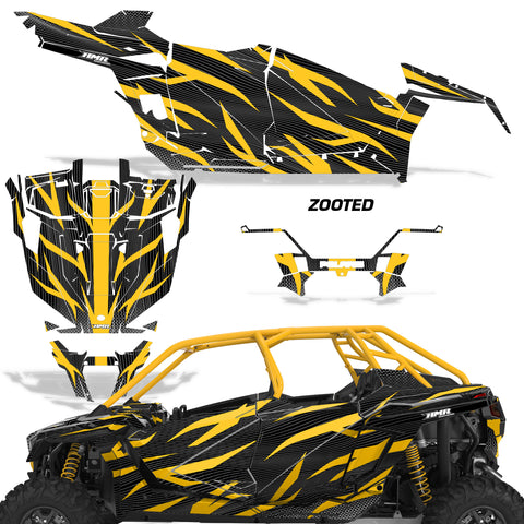 Polaris RZR Pro XP  Graphic Kit 4-Door 2020 & Up Zooted