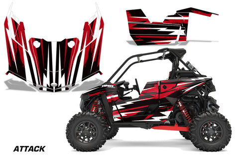 Polaris RZR RS1 Graphics Kit - 2018 & Up Attack