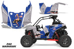 Polaris RZR RS1 Graphics Kit - 2018 & Up P40 War Hawk