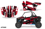 Polaris RZR Turbo & Turbo S Graphic Kit - 2 Door 2019-2022 Attack