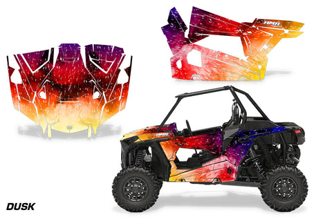 Polaris RZR Turbo & Turbo S Graphic Kit - 2 Door 2019-2022 Dusk