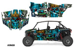 Polaris RZR Turbo & Turbo S Graphic Kit - 4 Door 2019-2022  Kings