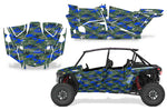 Polaris RZR Turbo & Turbo S Graphic Kit - 4 Door 2019-2022 Slash Camo