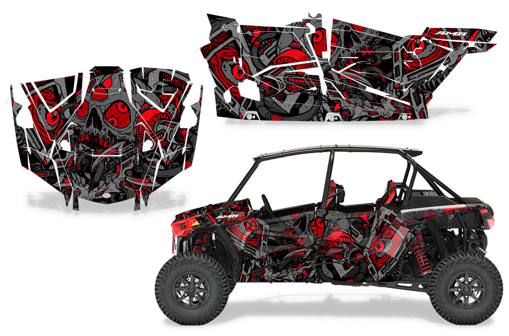 Polaris RZR Turbo & Turbo S Graphic Kit - 4 Door 2019-2022 Tune In – X ...