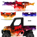 Polaris Ranger 1000 XP Graphics Kit With Door Decals- 2 Door 2018 & Up Dusk